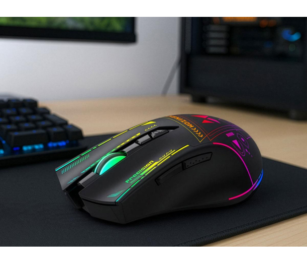 Wozinsky Mysz bezprzewodowa gamingowa optyczna 3200 DPI RGB WMGB-3200 - 1487904 - zdjęcie 5